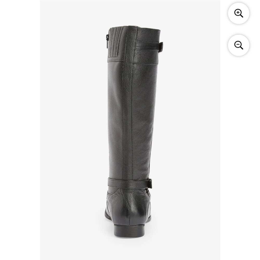 Comfortview Janis black boots, like new, sz 12W, side zipper, non skid - Picture 3 of 11